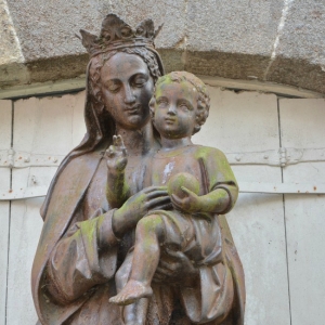 Jomfru Maria og Jesus.