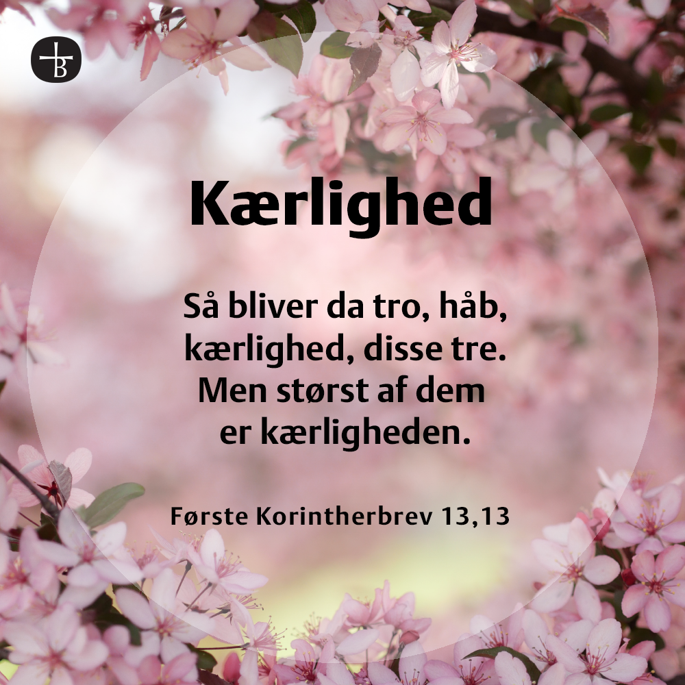 Bibelcitat: Første Korintherbrev 13,13