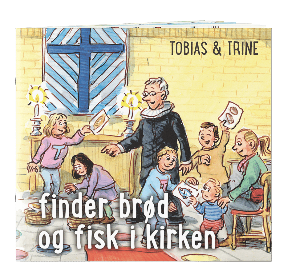 Presse: Tobias & Trine finder brød og fisk i kirken