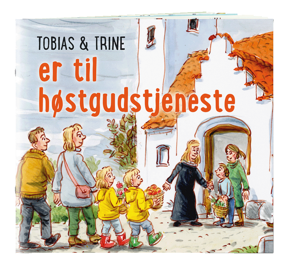 Tobias & Trine er til høstgudstjeneste