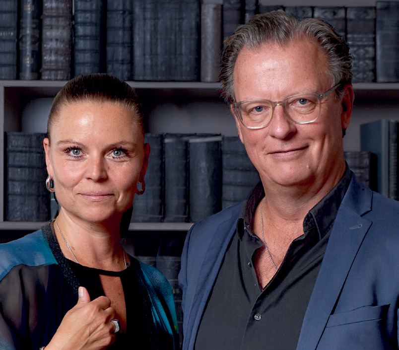 Esben Kjær og Lotte Mørk. Foto: Carsten Lundager.