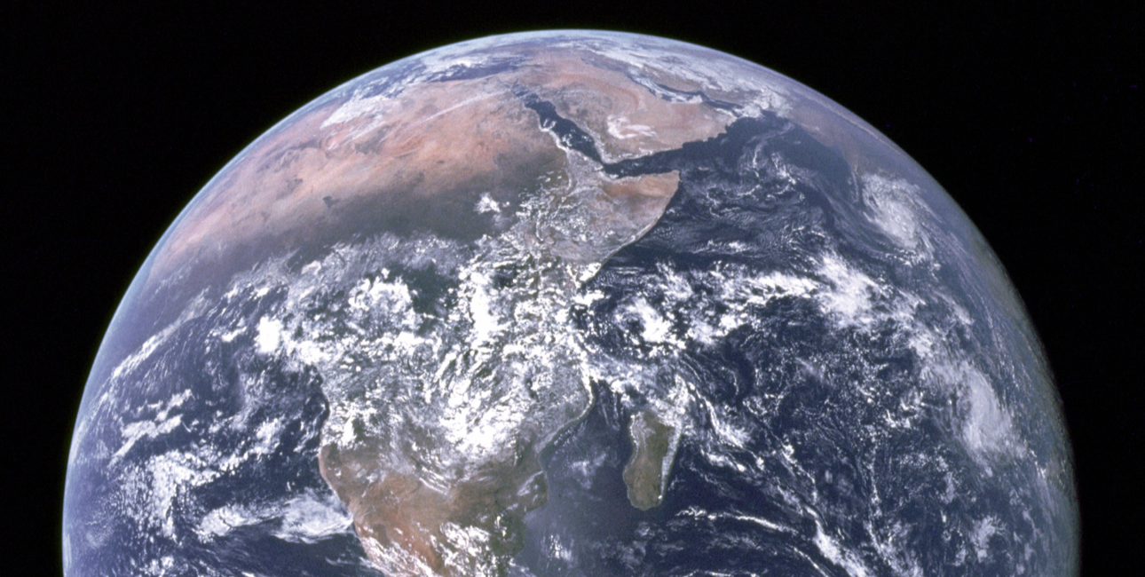 Billede af Jorden fra Apollo 17