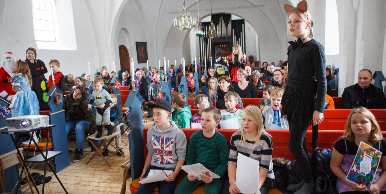 Fastelavnsgudstjenste i Als Kirke