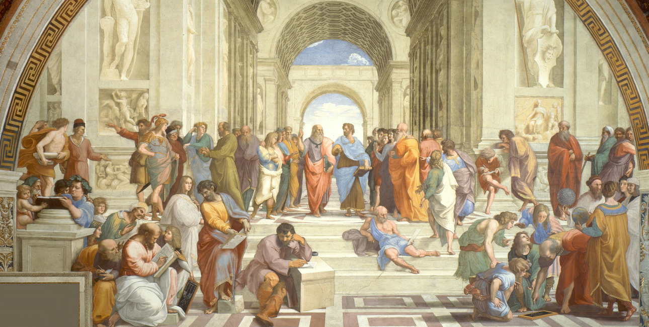 "Skolen i Athen", af Raphael