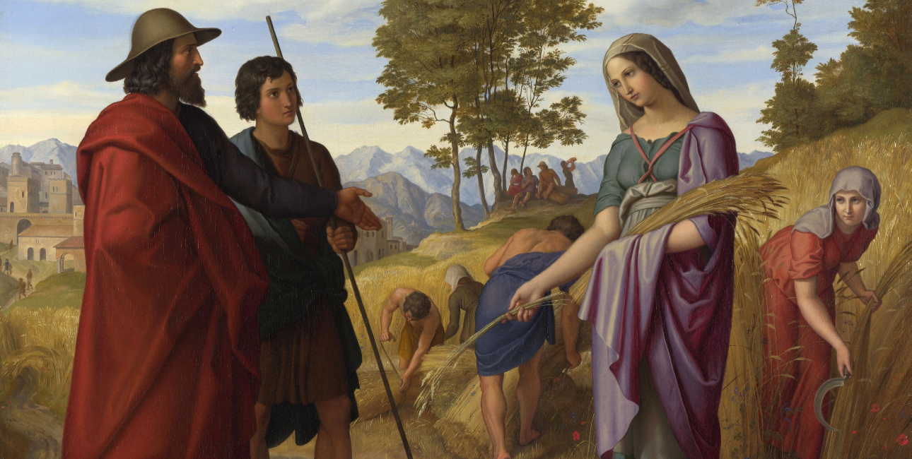 "Ruth in Boaz's Field" - af Julius Schnorr von Carolsfeld