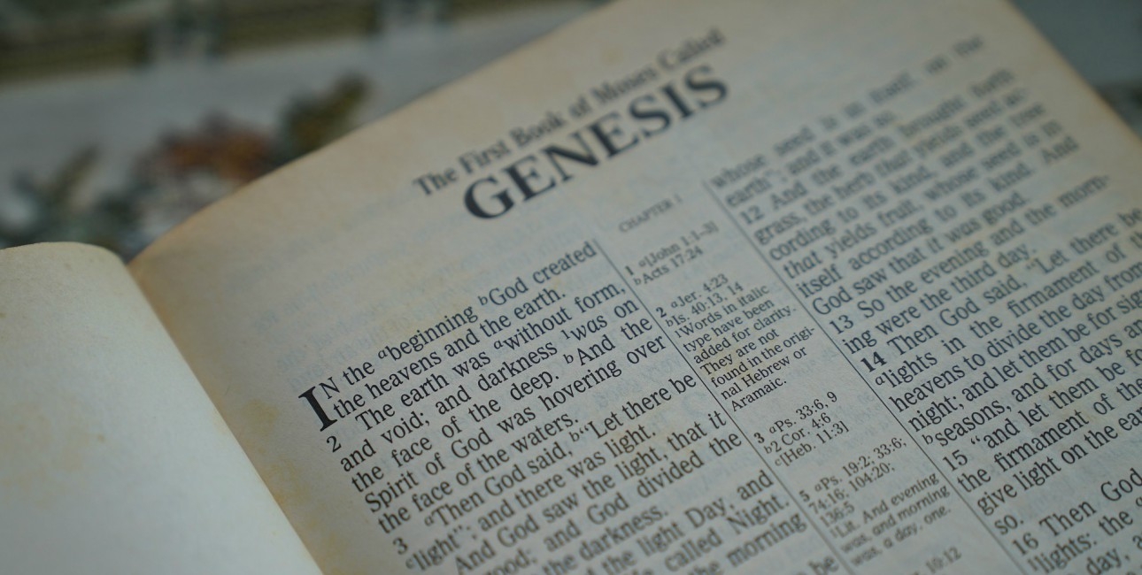 Genesis / skabelsesberetningen.