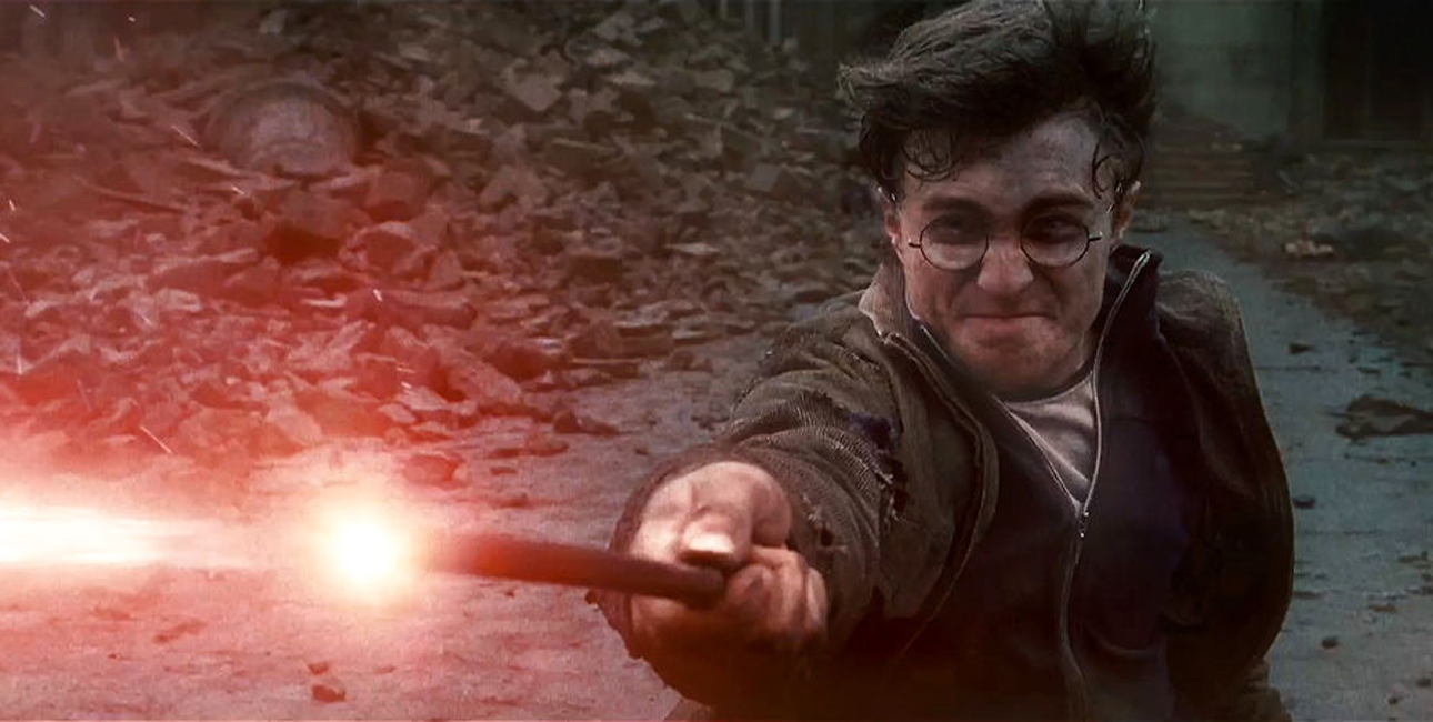 Harry Potter fortællingen er en kæmpesucces som både roman og film. Samtidig er historien stoppet med kristne referencer. Her Daniel Radcliffe i rollen som Harry Potter. Foto: Scanpix.