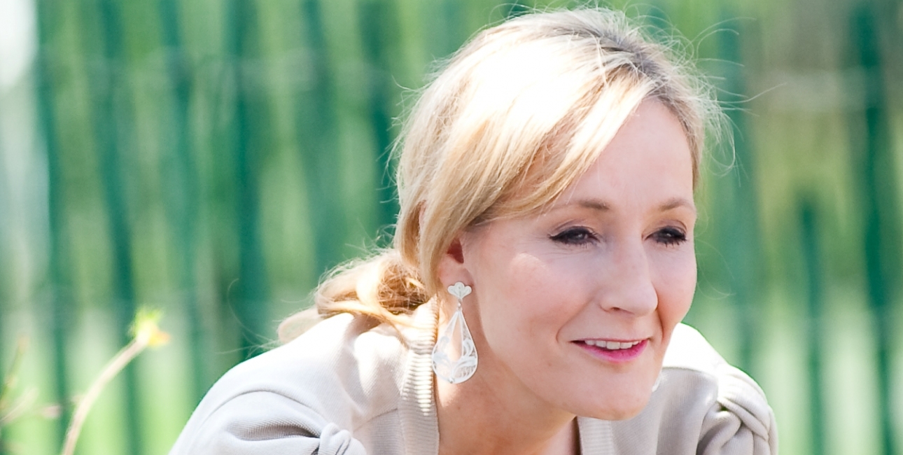 J.K Rowling læser op ved Det Hvide Hus i Washington i 2010. Foto: Daniel Ogren.