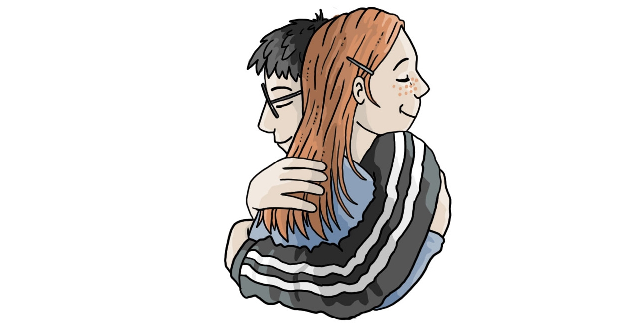 Harry og Ginny. Illustreret af Marie Dyekjær Eriksen.