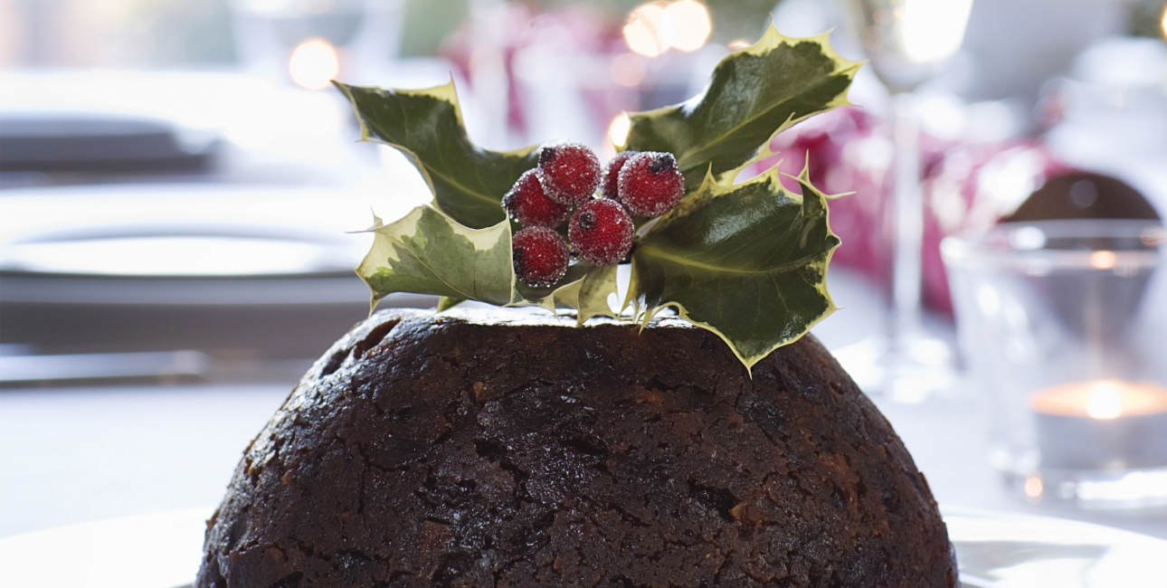 Engelsk Christmas Pudding. Foto: Jeppe Sloth Carlsen.