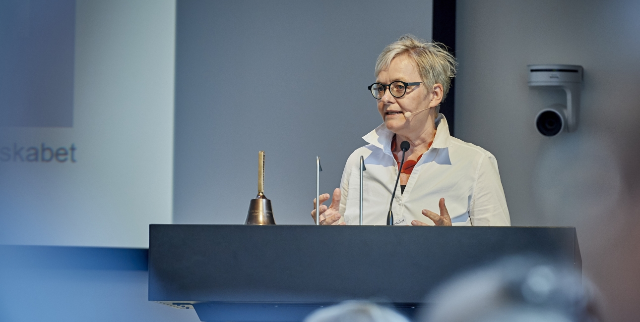 Birgitte, repræsentantskabsmøde 2018. Foto: Carsten Lundager.
