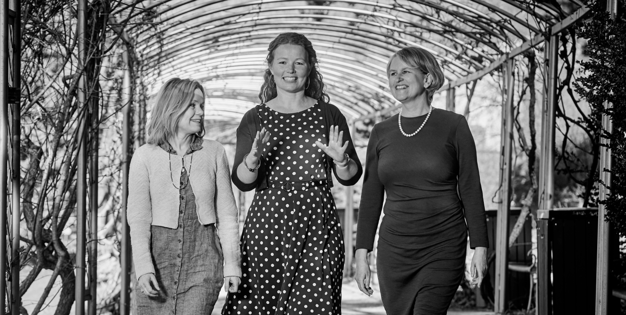 Ida Jessen, Hanne Bartholin og Lisbeth Elkjær Øland
