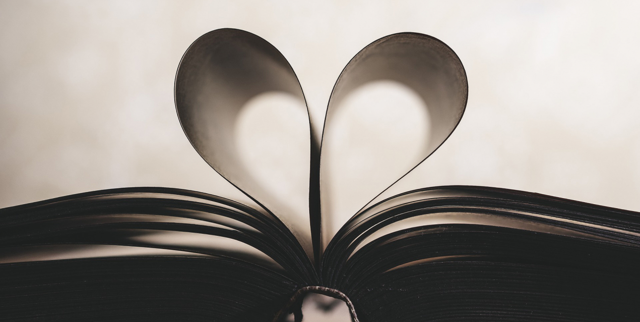 Hjerte, bog. Foto: Pixabay.