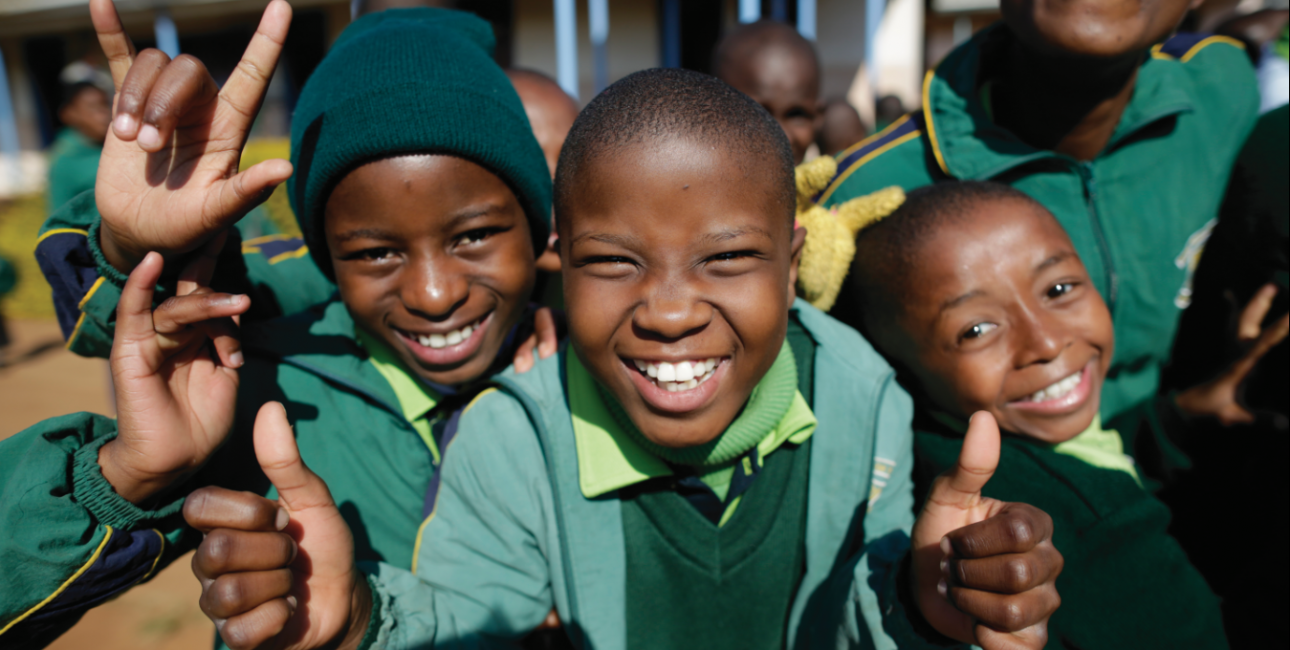 Børn i Swaziland. Foto: De Forenede Bibelselskaber