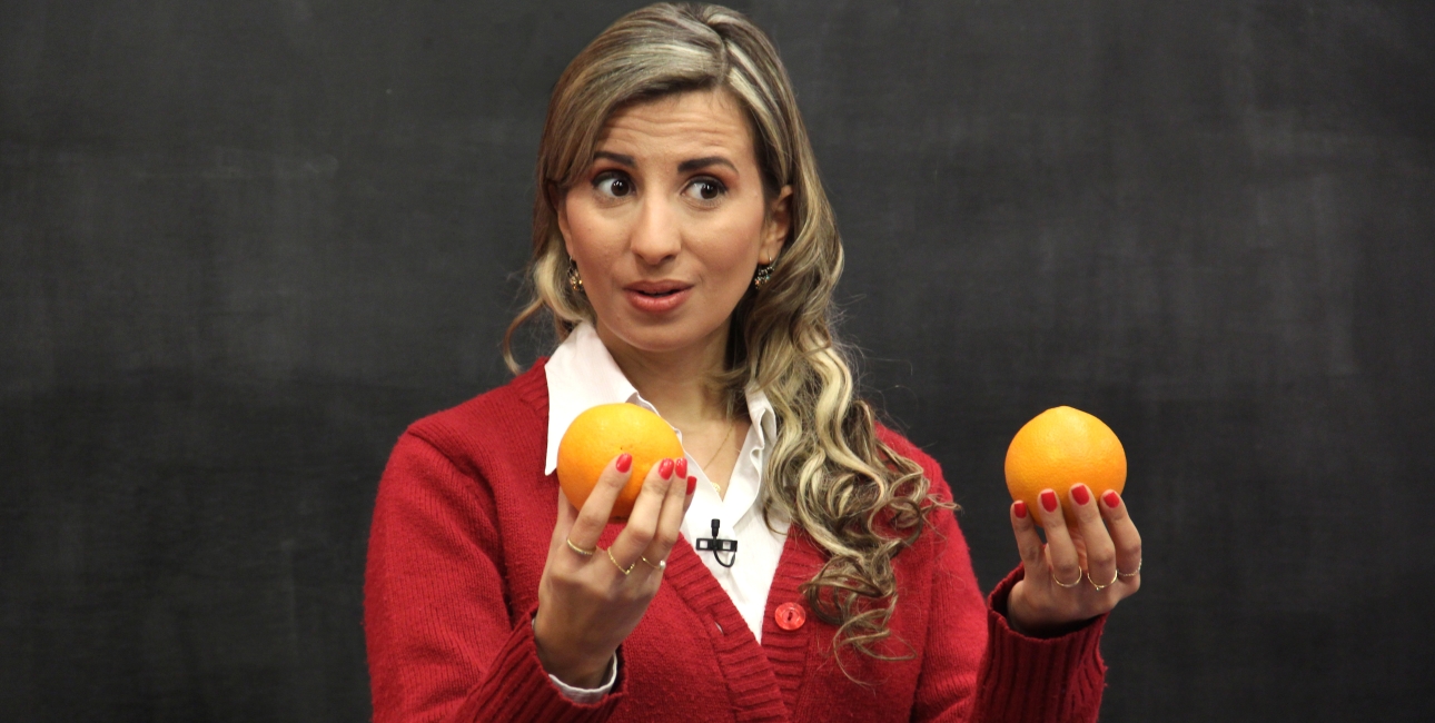 SAT-7 KIDS appelsindame. Foto: SAT-7