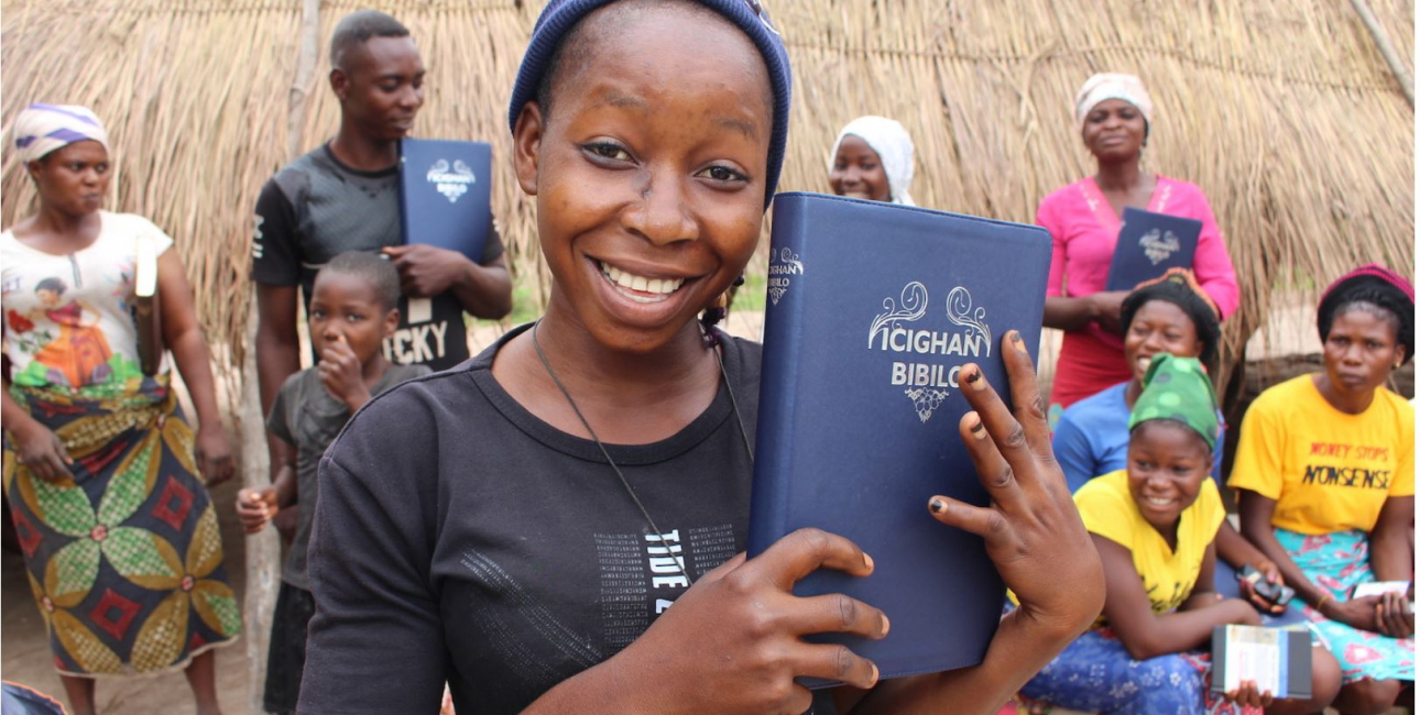 1,8 milliarder bibler på fem år. Foto: Andrea Rhodes