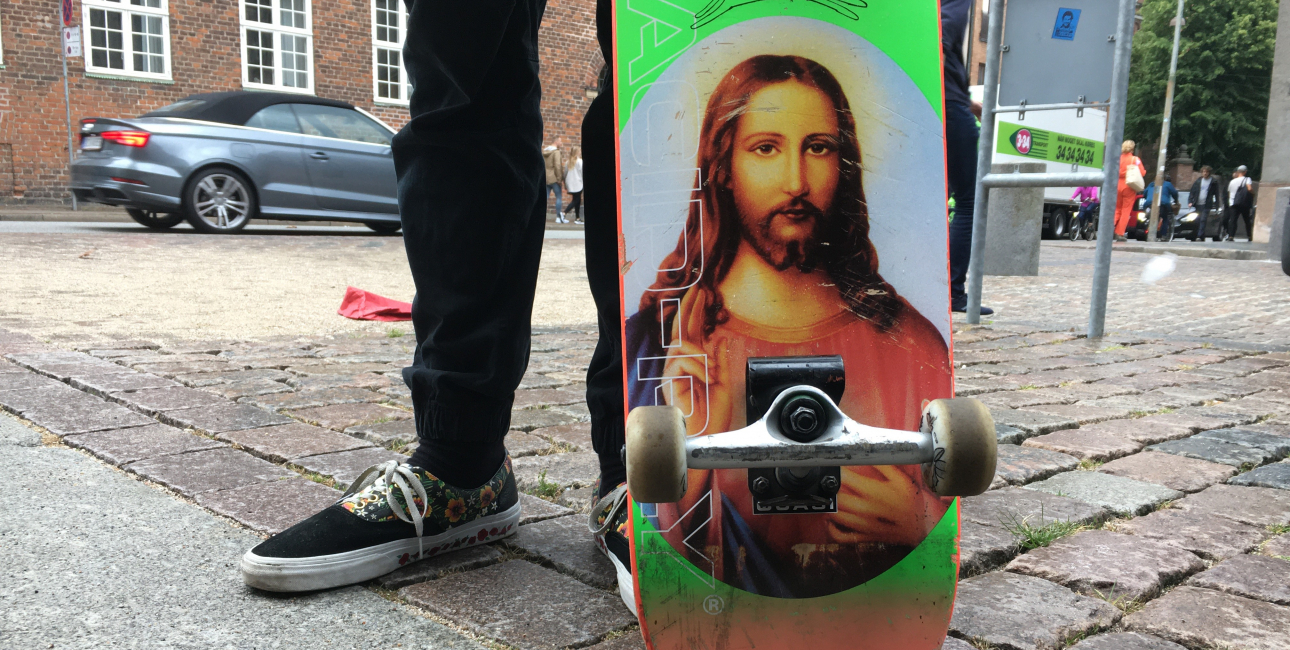 Jesus - skateboard