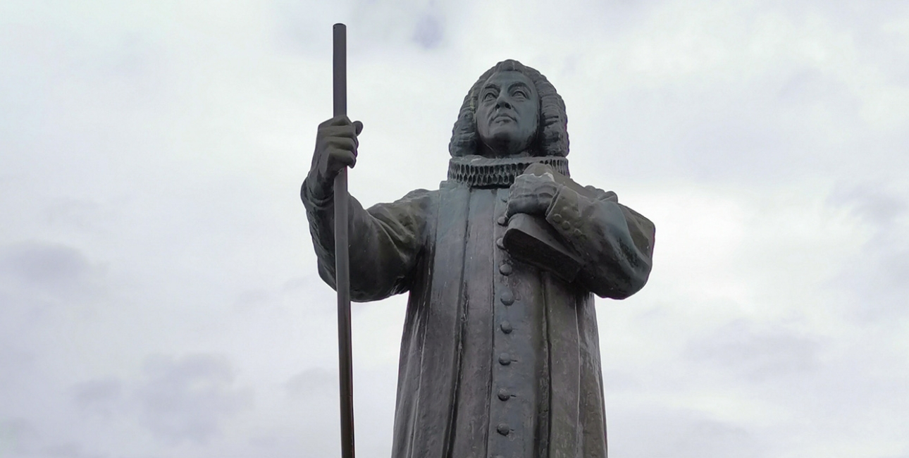 Statue af Hans Egede, Nuuk. Foto: Shutterstock.