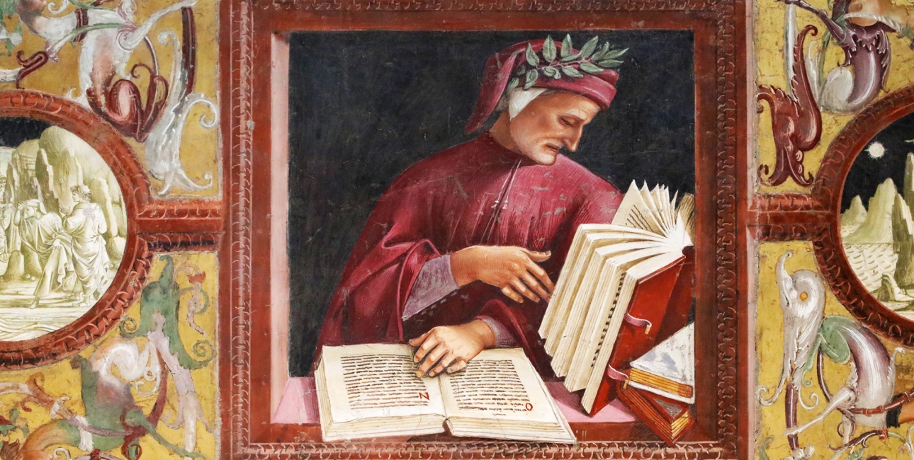 Dante. Luca Signorellis fresco fra Orvieto Katedralen, ca. 1520. Kilde: Shutterstock.