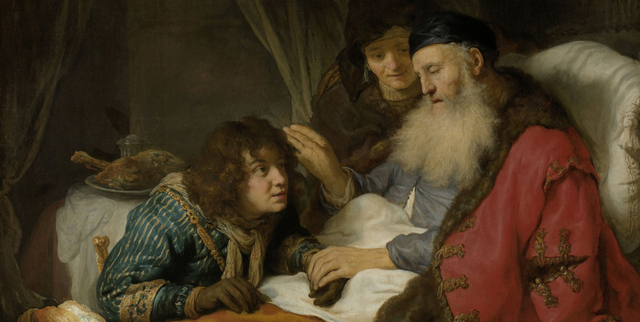 Isak velsigner Jakob. Maleri af Govert Flinck, ca. 1638. Kilde: Everett Collection/Shutterstock.com.