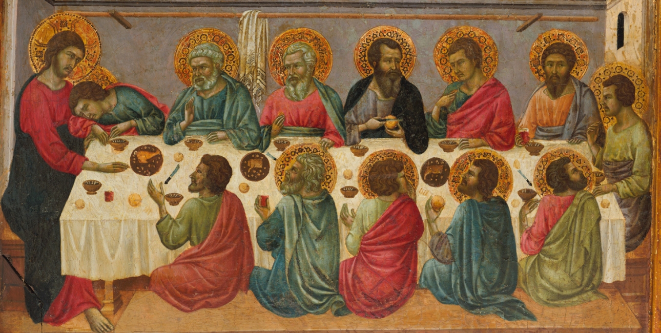 Den sidste nadver. Maleri af Ugolino da Siena, ca. 1325. Kilde: The Metropolitan Museum of Art.