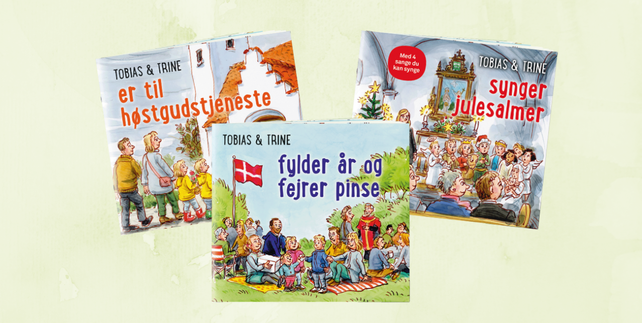 Tobias & Trine: Tre nye bøger
