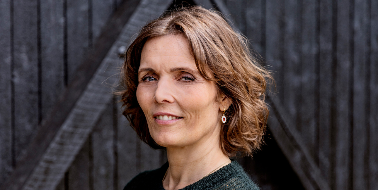Anne Lise Marstrand Jørgensen. Foto: Sara Galbiati / Gyldendal Medie 2022.