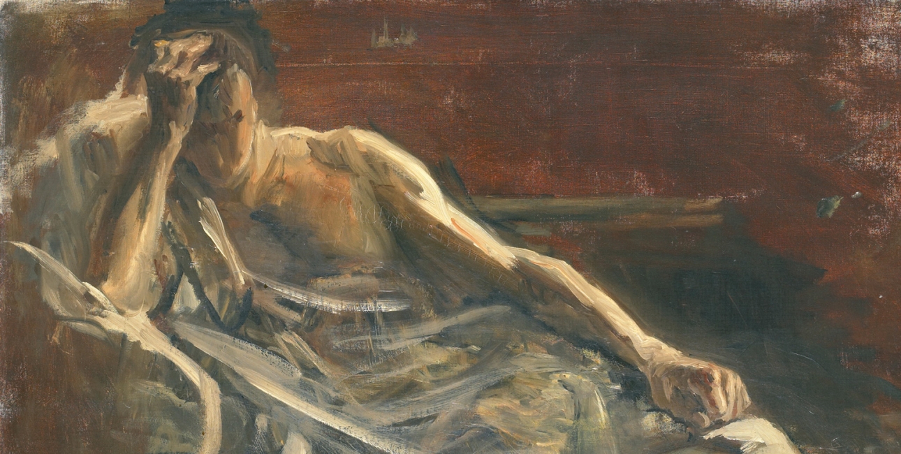 Saul. Maleri af Jozef Isräels, 1899. Kilde: Wikimedia Commons.