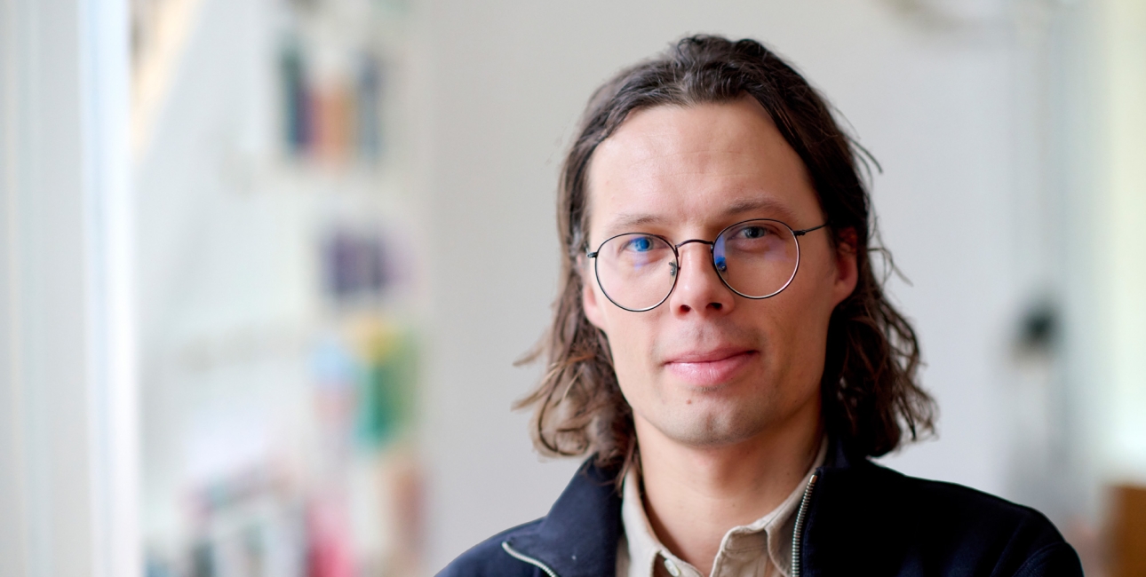 Forlagschef Mathias Anker Kure. Foto: Carsten Lundager.
