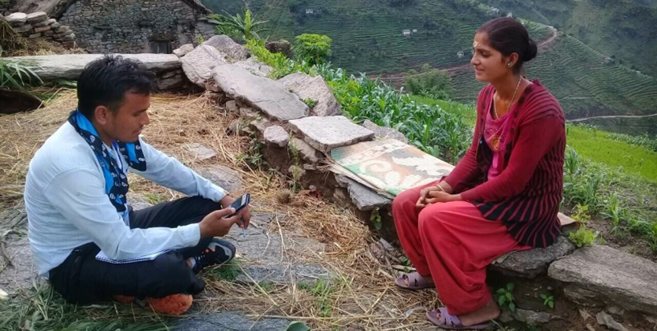 The Patmos Survey: Undersøgelse i Nepal. Foto: Gallup.