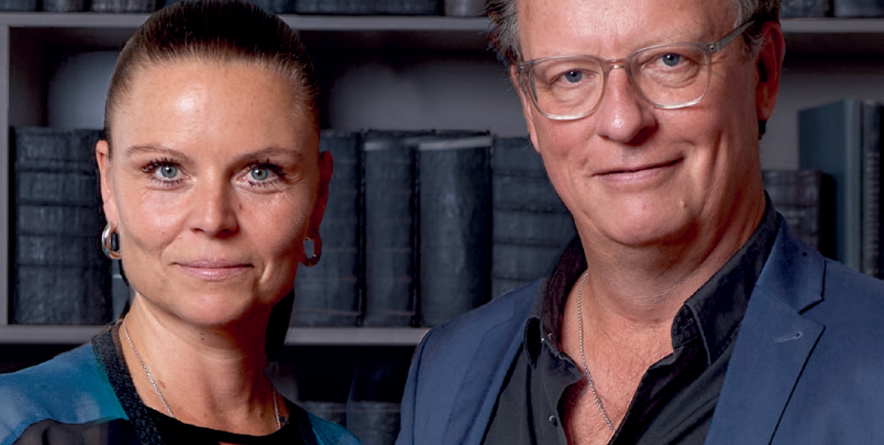 Esben Kjær og Lotte Mørk. Foto: Carsten Lundager.