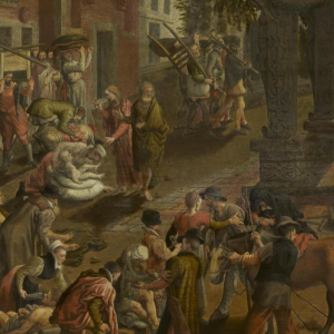 Apostlene blandt folk