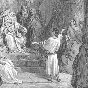 "Joseph Interprets Pharaos Dream" - fra Dorés English Bible