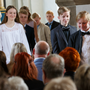 Konfirmation i Mosbjerg Kirke