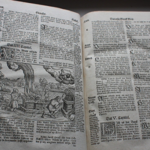Nedertysk Lutherbibel fra 1574