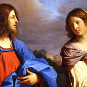 Jesus og Maria Magdalene.