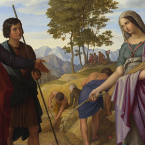 "Ruth in Boaz's Field" - af Julius Schnorr von Carolsfeld