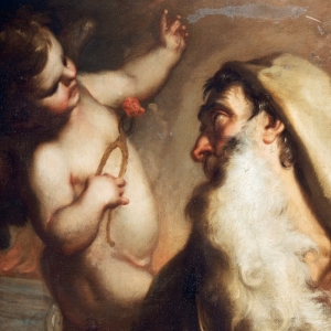 "The Prophet Isaiah" fra det 18. århundrede. Findes på Castelvecchio Museum, Italien.