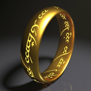 Ringen fra Ringenes Herre.