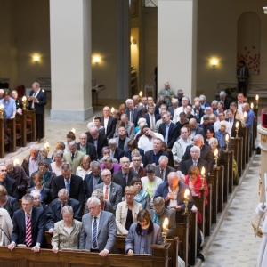 Biskoppen prædiker ved Bibelselskabets 200-års jubilæum.