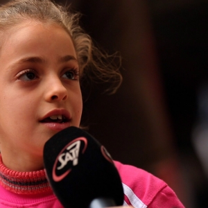 Lille piges tro griber verden: Tilgav Islamisk Stat. Foto: SAT-7.