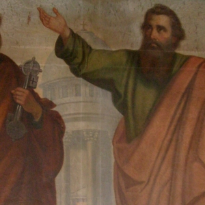 Saint Péter and Pául Altarpiece Depicting Apostles in the Church of Sajónémeti - Farkas Gergely 1290x650