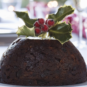 Engelsk Christmas Pudding. Foto: Jeppe Sloth Carlsen.