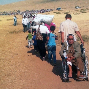 Det anslås, at mere end 12.000 kristne irakere er flygtet til Erbil i det irakiske Kurdistan. Aida og hendes familie er blandt de mange, som er drevet på flugt af den militante terrorgruppe IS (Islamisk Stat). Foto: The European Commission/Flickr