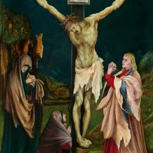 "The small crucifixion" af Matthias Günewald.