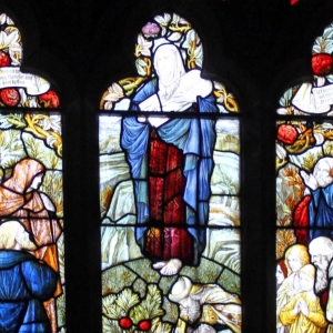 St Michael's Kirke i Garston, England. Fotograf: Wikimedia commons.  