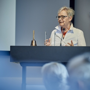 Birgitte, repræsentantskabsmøde 2018. Foto: Carsten Lundager. 