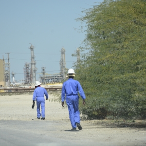 Migrantarbejdere i Bahrain. Foto: Dan Natanael Joseph