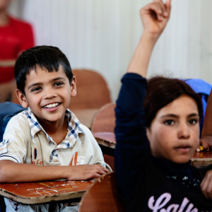 SAT-7, skolebørn, Libanon