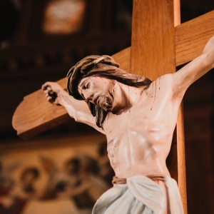 Jesus på korset. Foto: Shutterstock.